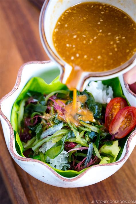 Seaweed Salad With Miso Dressing Just One Cookbook