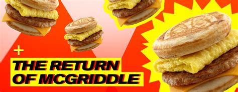 Mcdonalds Is Bringing Back Their Iconic Mcgriddles