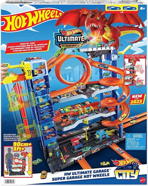 Легендарный гараж Хот Вилс Hot Wheels Ultimate Garage City Playset with ...