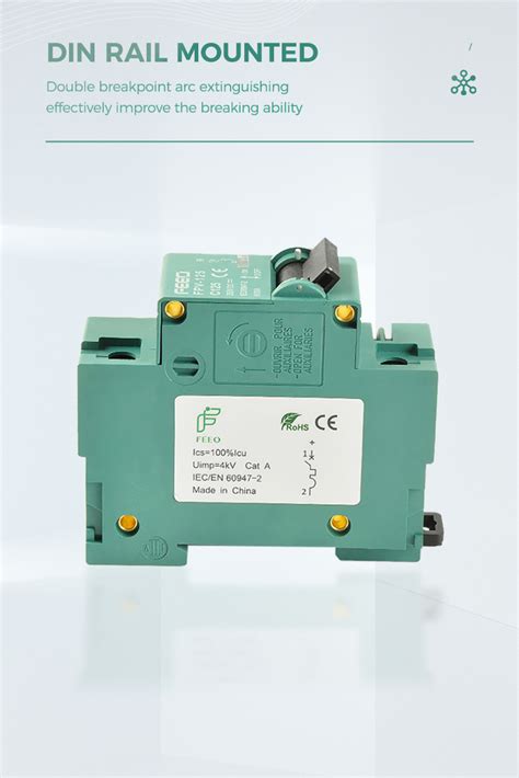 Pv Solar System Dc Circuit Breaker Mcb With Ce Ccc Ka V P Solar