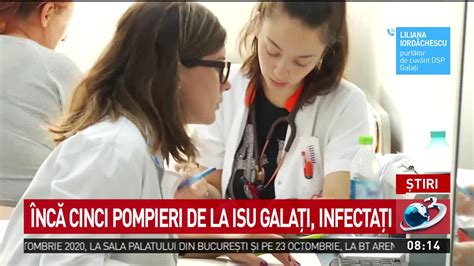 Încă cinci pompieri de la ISU Galaţi infectaţi Antena 1