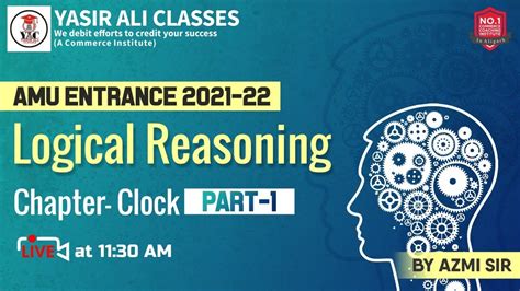 Clock Clocks Reasoning Tricks Problems Solutions Amu Entrance