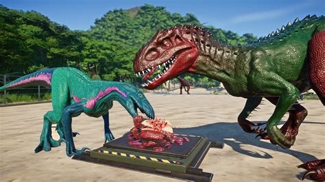 Jurassic World Evolution T Rex Vs Baryonyx I Rex Indoraptor Breakout