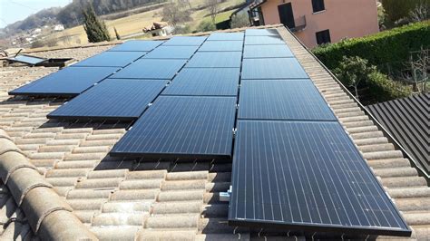 Impianto Fotovoltaico Kwp Muscoline Bs Tecnologia Vetro Vetro