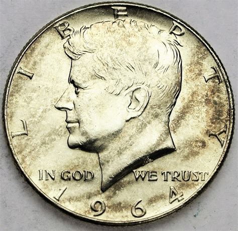 USA 1 2 Dolara Half Dollar 1964 Kennedy SREBRO 11766664728