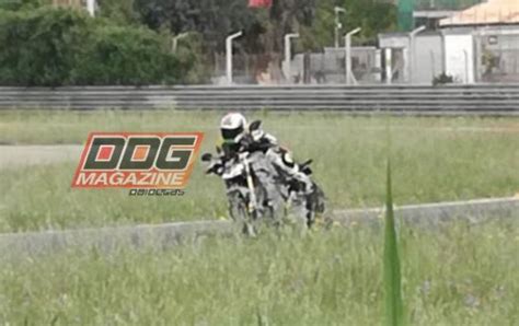 Ducati Panigale V4 Based Naked Motorcycle Spotted Testing Shifting Gears