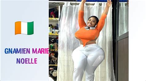 Gnamien Marie Top Notch Thicc N Curvy African Plus Size Fashion Model