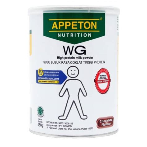 Jual Appeton Weight Gain Susu Untuk Gemuk Rasa Vanilla Atau Coklat