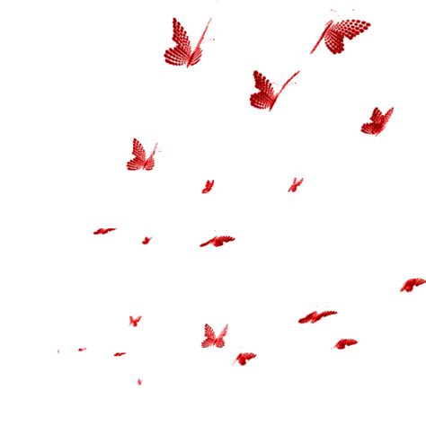 Red.Butterflies.Papillon.gif.Victoriabea, mariposas , spring ...