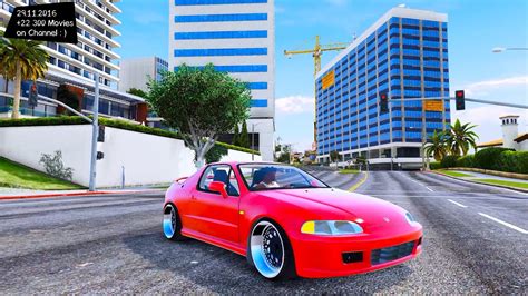 Honda Civic Delsol Civic Eg Vti Frontswap Gta V Mod Enb K