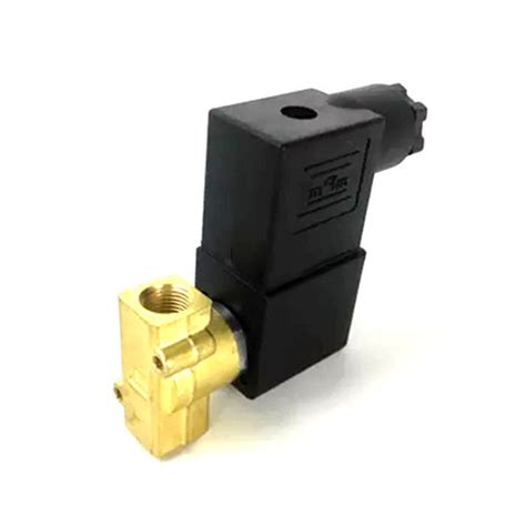 Stainless Steel Brass Hydraulic Pneumatic Solenoid Valve For Hot Water