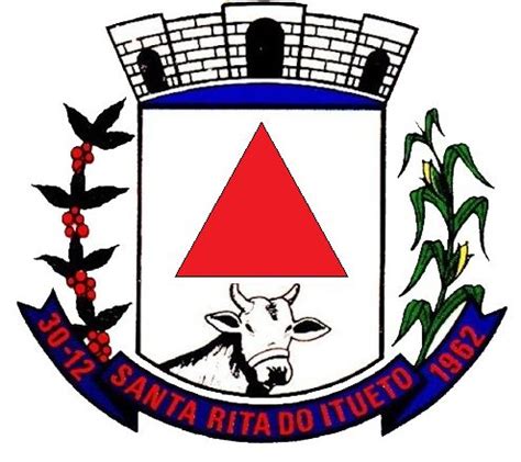 Brasão do Santa Rita do Itueto Coat of arms crest of Santa Rita do Itueto