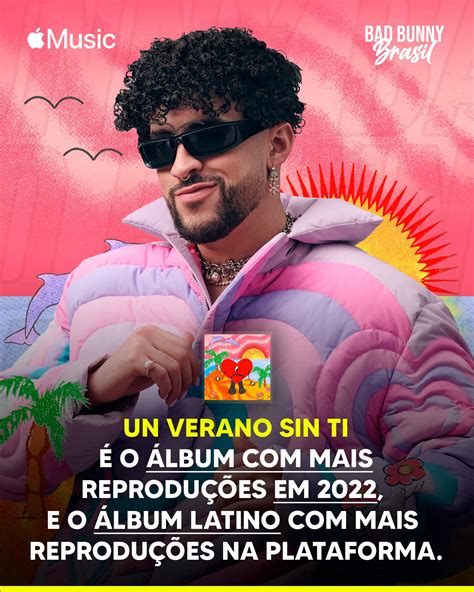 Bad Bunny Brasil Fan Account On Twitter FUNFACT Un Verano