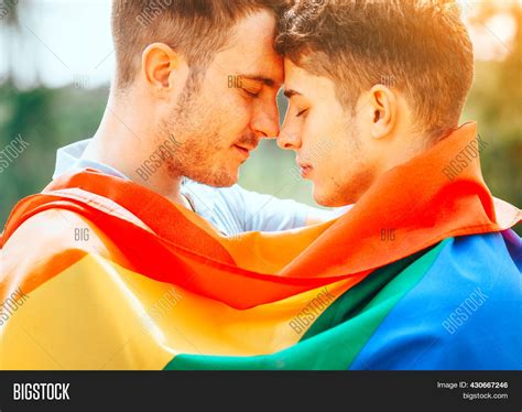 Gay Couple Colourful Image And Photo Free Trial Bigstock