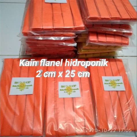 Jual Kain Flanel Sumbu Hidroponik 50 Pcs Indonesia Shopee Indonesia