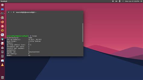 Commands To Check Cpu Information In Linux Ubuntu