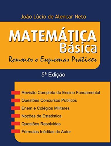 7 Livros de Matemática Básica Para Concursos e Vestibulares