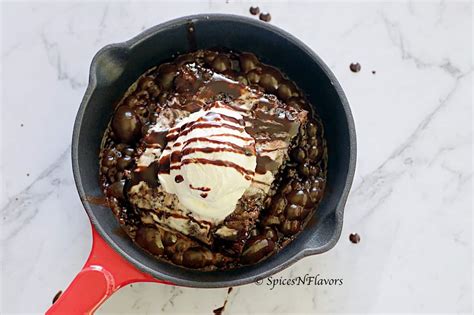 How to make Sizzling Brownie without sizzling plate - Spices N Flavors