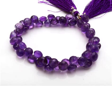 Natural Super African Amethyst Faceted Onion Shape Big Beads Mm