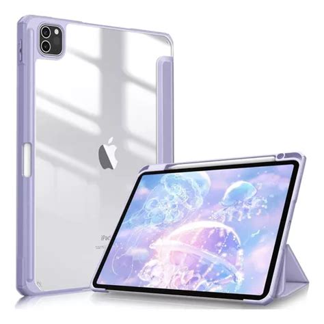 Funda Hibrida Para IPad Pro De 11 Fintie Purpura Delgada MercadoLibre