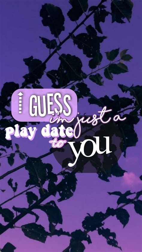 Play Date Wallpaper - Purple Aesthetic