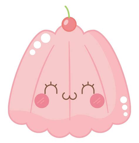 Kawaii Jelly Design Over White 24701944 Vector Art At Vecteezy