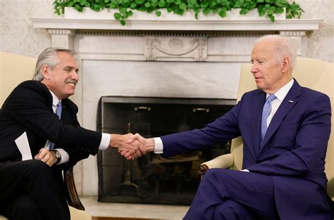 Cumbre Alberto Fernández Joe Biden El Presidente Pidió Que Eeuu Siga