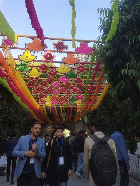 People in Jaipur literature festival - PixaHive