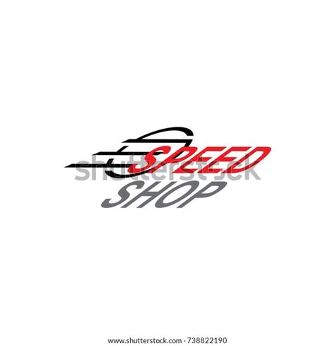 Speed Shop Logo Modern Template Designvector Stock Vector (Royalty Free) 738822190 | Shutterstock