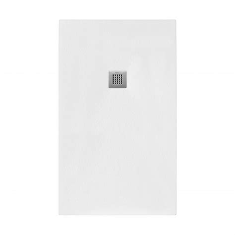 Giorgio Slate White Stone Resin Rectangular Shower Tray 1700mm Buy