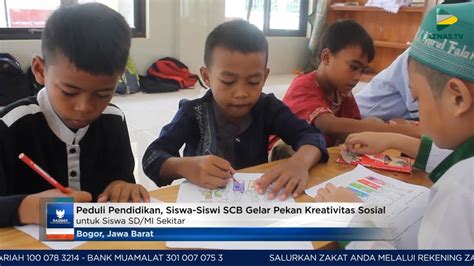 Baznas News Peduli Pendidikan Siswa Siswi Scb Gelar Pekan