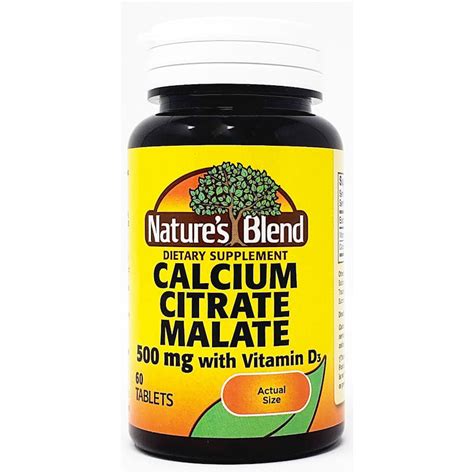 Calcium Citrate Malate 500 Mg With Vitamin D3 Hargraves Online Healthcare