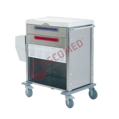 Chariot médical TCDE 1530 TISCOMED STAINLESS STEEL HOSPITAL