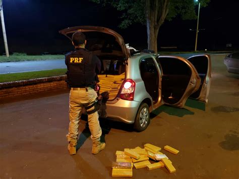 Prf Apreende Kg De Maconha E Duas Submetralhadoras No Interior Do