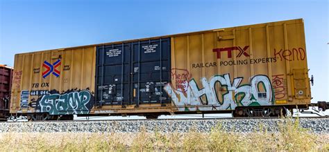 Train Boxcar Graffiti TTX | Train graffiti, Freight train graffiti, Train photography