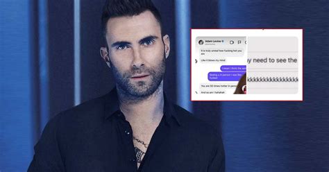 Adam Levine S S Xting Leaked Online Truly Unreal How F Cking Hot Wants To Name His Rd