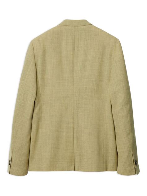 Burberry Tailored Wool Blazer Farfetch