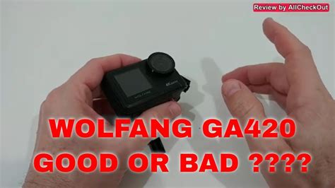 WOLFANG GA420 Action Camera 4K 60FPS LONG TERM EXPERIENCE QUICK REVIEW