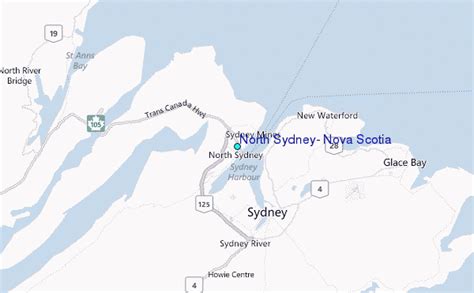 North Sydney, Nova Scotia Tide Station Location Guide