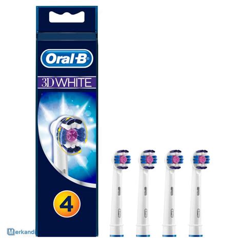 Oral B Braun Eb18 4 3d White Toothbrush Heads Toiletries Official Archives Of Merkandi