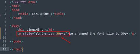 How to Change Font in Html – Linux Consultant