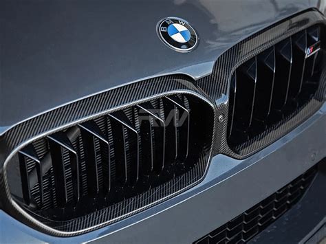 Rw Carbon 2021 Bmw M5 F90 Lci Carbon Fiber Grille Surrounds German