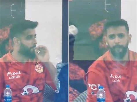 PSL 2024 WATCH Imad Wasim Smoking In Dressing Room Stirs Massive