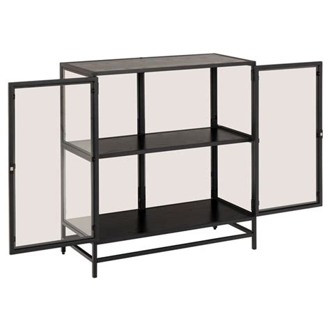 Actona Seaford 34 in Display Cabinet with Glass Door H000021845 Réno