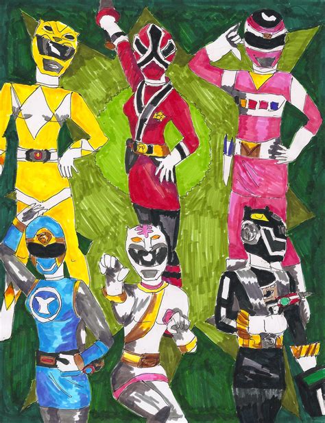 Ultimate Girl Sentai By Lavenderranger On Deviantart