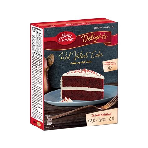 Buy Betty Crocker Red Velvet Cake Mix 395 G Online In Uae Talabat Uae