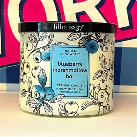 Bath Body Works Accents New Bath Body Works Blueberry Marshmallow