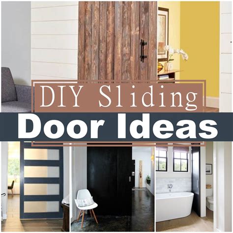 21 DIY Sliding Door Ideas For Stylish Home - DIY Crafts