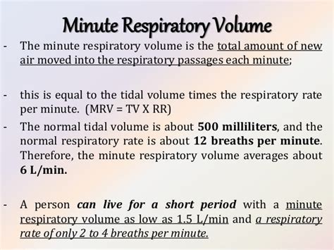 Calculate Minute Ventilation Dead Space Ventilation And Alveolar Ventilation Vibedsa