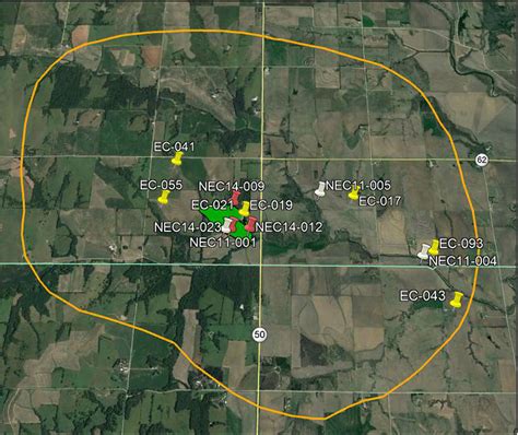 Elk Creek Carbonatite Map NioCorp Developments Ltd